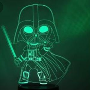 CyuMmy 3D Illusion Star Wars Night Light.NIB